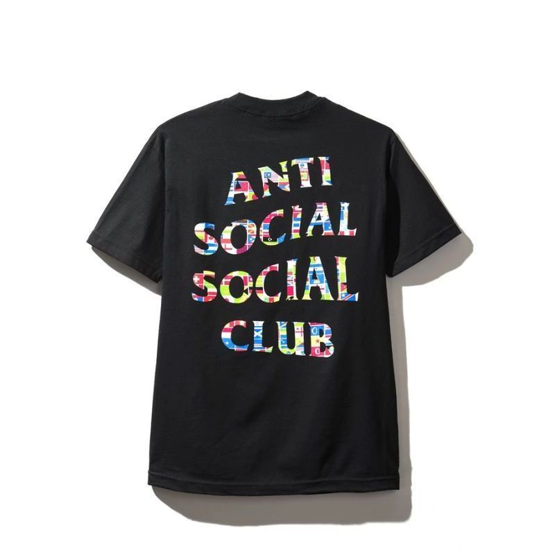 ANTI SOCIAL SOCIAL CLUB Flag Tee フラッグ Tシャツ 半袖 国旗