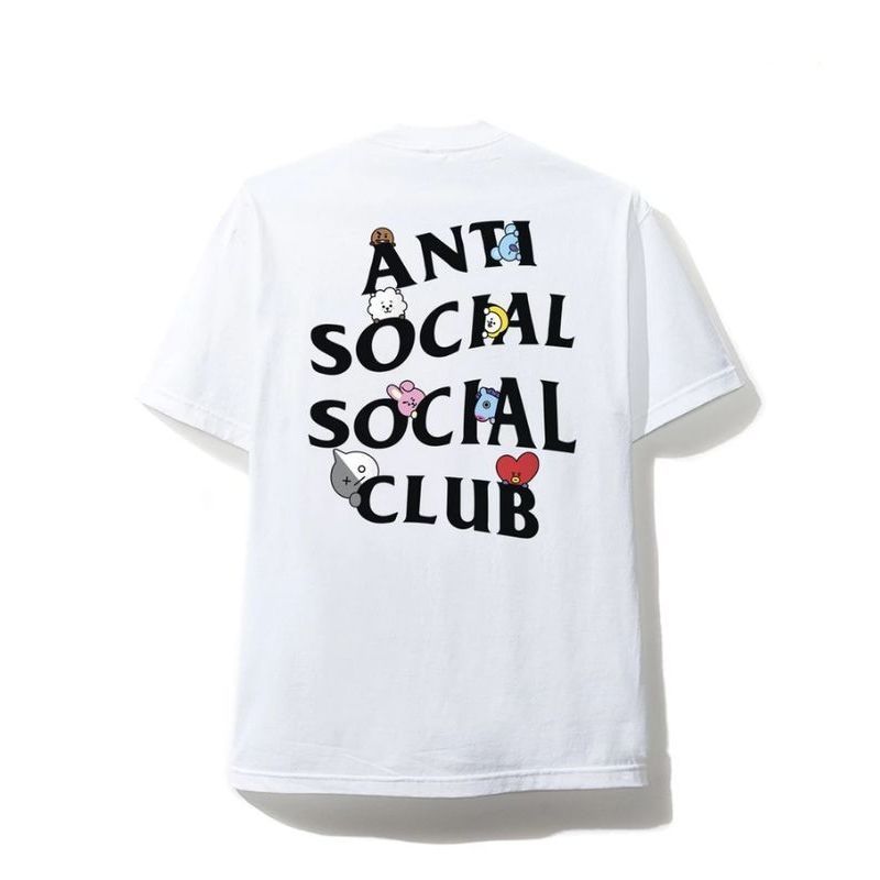 ANTI SOCIAL SOCIAL CLUB BT21 BTS 防弾少年団 コラボ Tシャツ