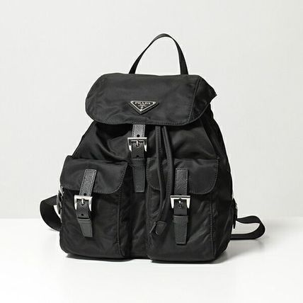 ブラック(黒)系 PRADA(プラダ) バックパック・リュック(レディース ...