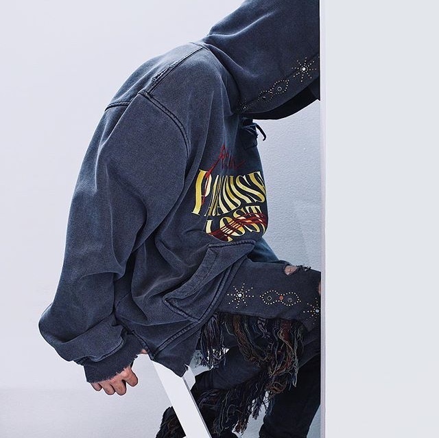ALCHEMIST PERFECT HOODIE REST IN PEACE 刺繍 スタッズ www