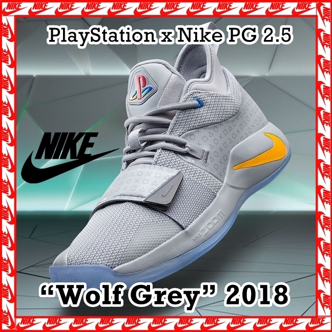PlayStation x Nike PG 2.5 “Wolf Grey” 2018 AW FW 18