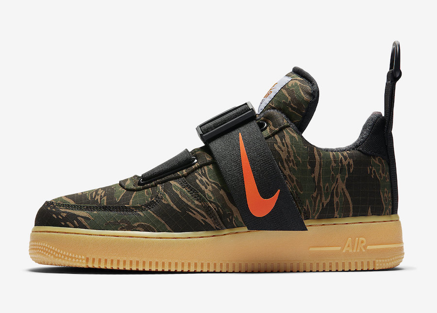 スニーカー Carhartt WIP x Nike Air Force 1 Utility Low \"CAMO\" 2018 AW18