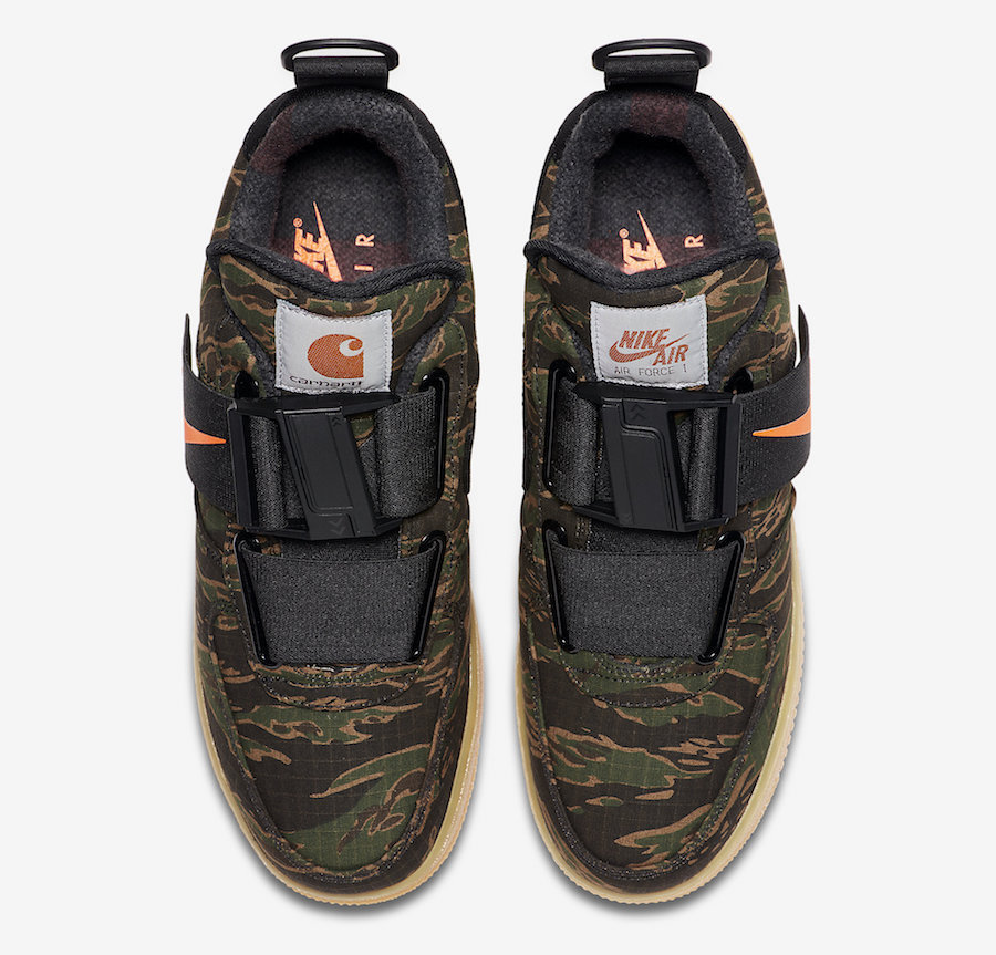 スニーカー Carhartt WIP x Nike Air Force 1 Utility Low \"CAMO\" 2018 AW18