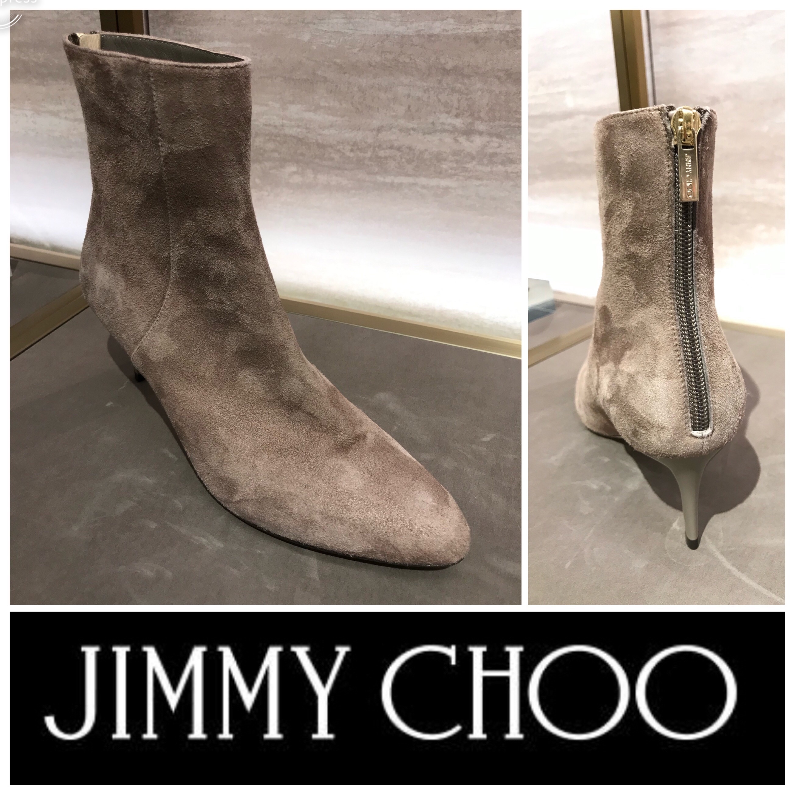 SALE!!【JIMMY CHOO】BRODY★ショートブーツ★上品★スエード