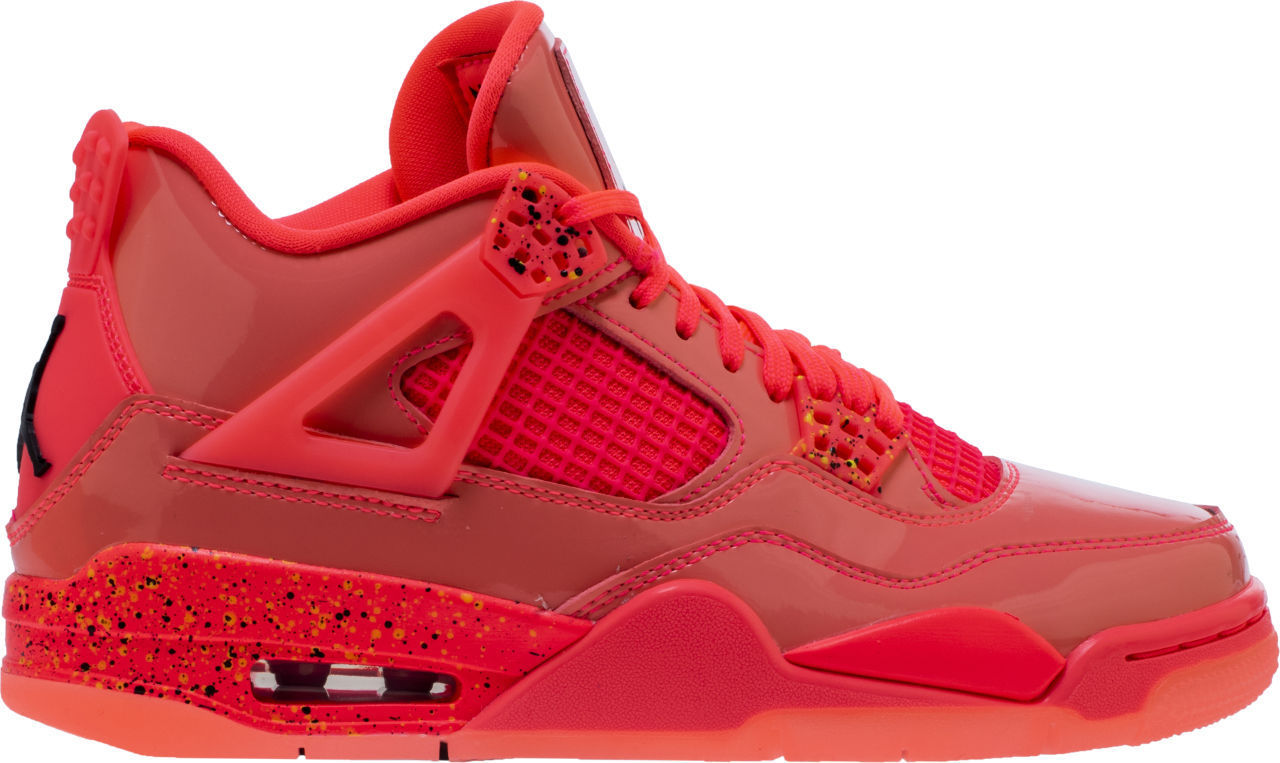 ★ Nike Air ★ AIR JORDAN RETRO 4 NRG HOT PUNCH. (W)
