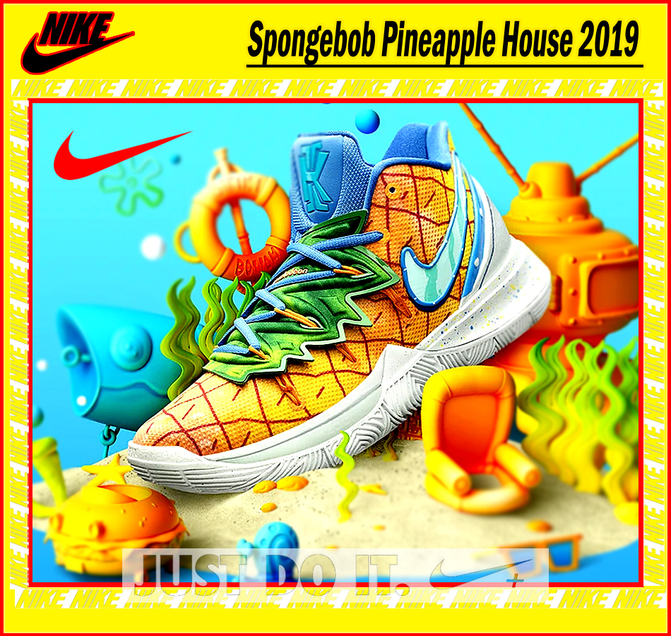 ★ Nike Air ★ Kyrie 5 Spongebob Pineapple House