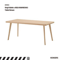 IKEA Unisex Street Style Collaboration Wooden Furniture