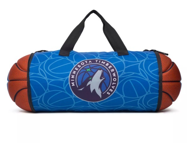 NBA ボストンバッグ 【NBA】日本未入荷 MinnesotaTimberwolves Basketball DuffelBag(4)