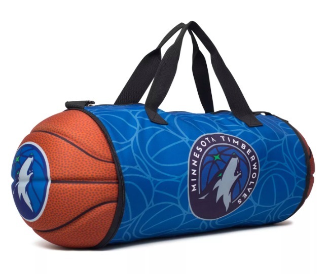 NBA ボストンバッグ 【NBA】日本未入荷 MinnesotaTimberwolves Basketball DuffelBag(5)