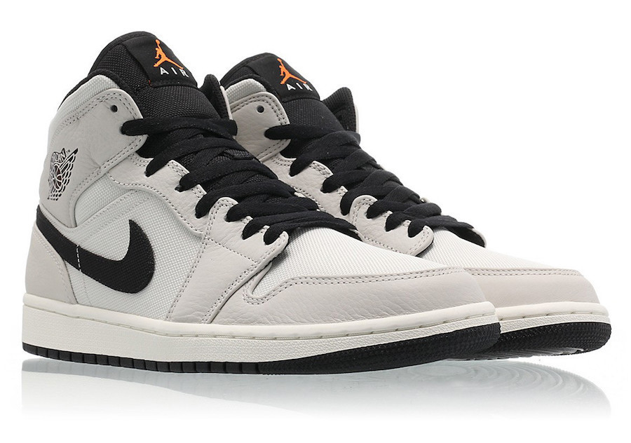 NIKE Air Jordan 1 Retro Mid SE 'Light Bone' AW FW 18 2018