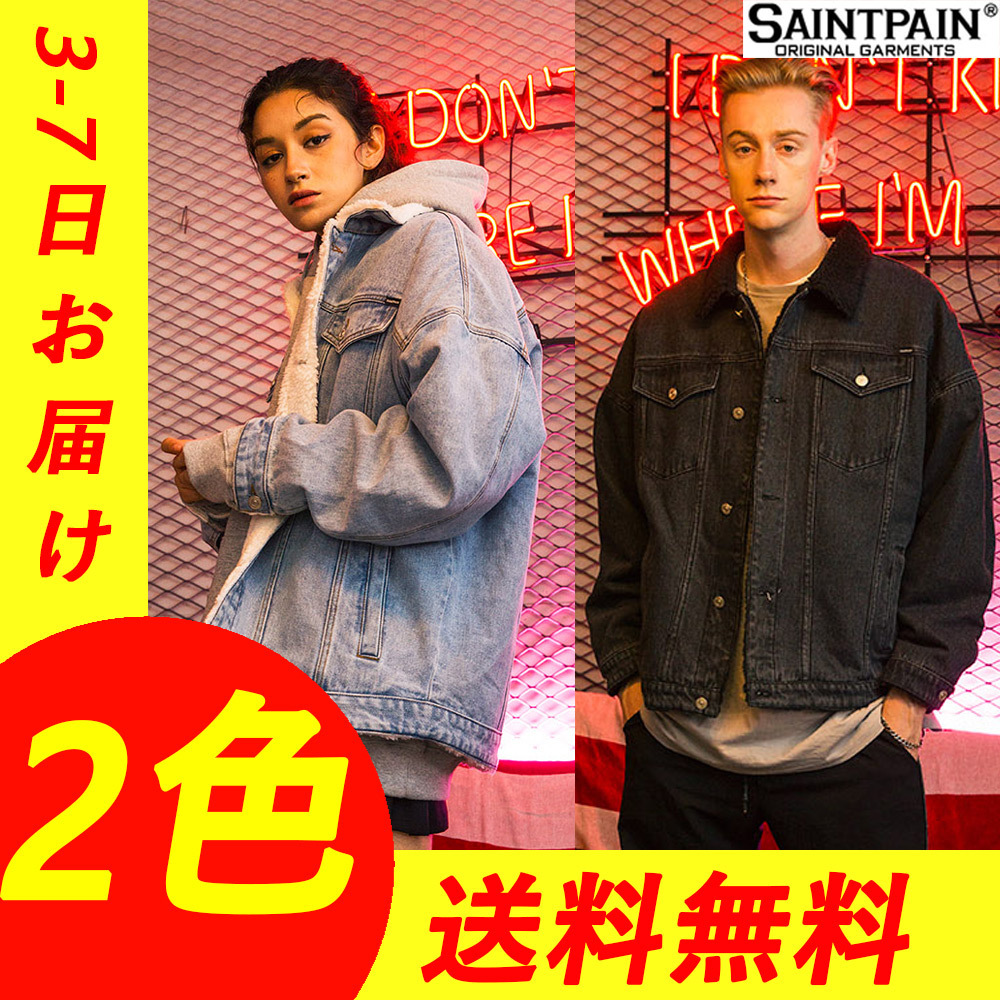 種類豊富な品揃え 【SAINTPAIN】◆デニムジャケット◆ 3-7日お届け/ 関税・送料込 ジャケット 種類豊富な品揃え 【SAINTPAIN】◆デニムジャケット◆ 3-7日お届け/ 関税・送料込 ジャケット