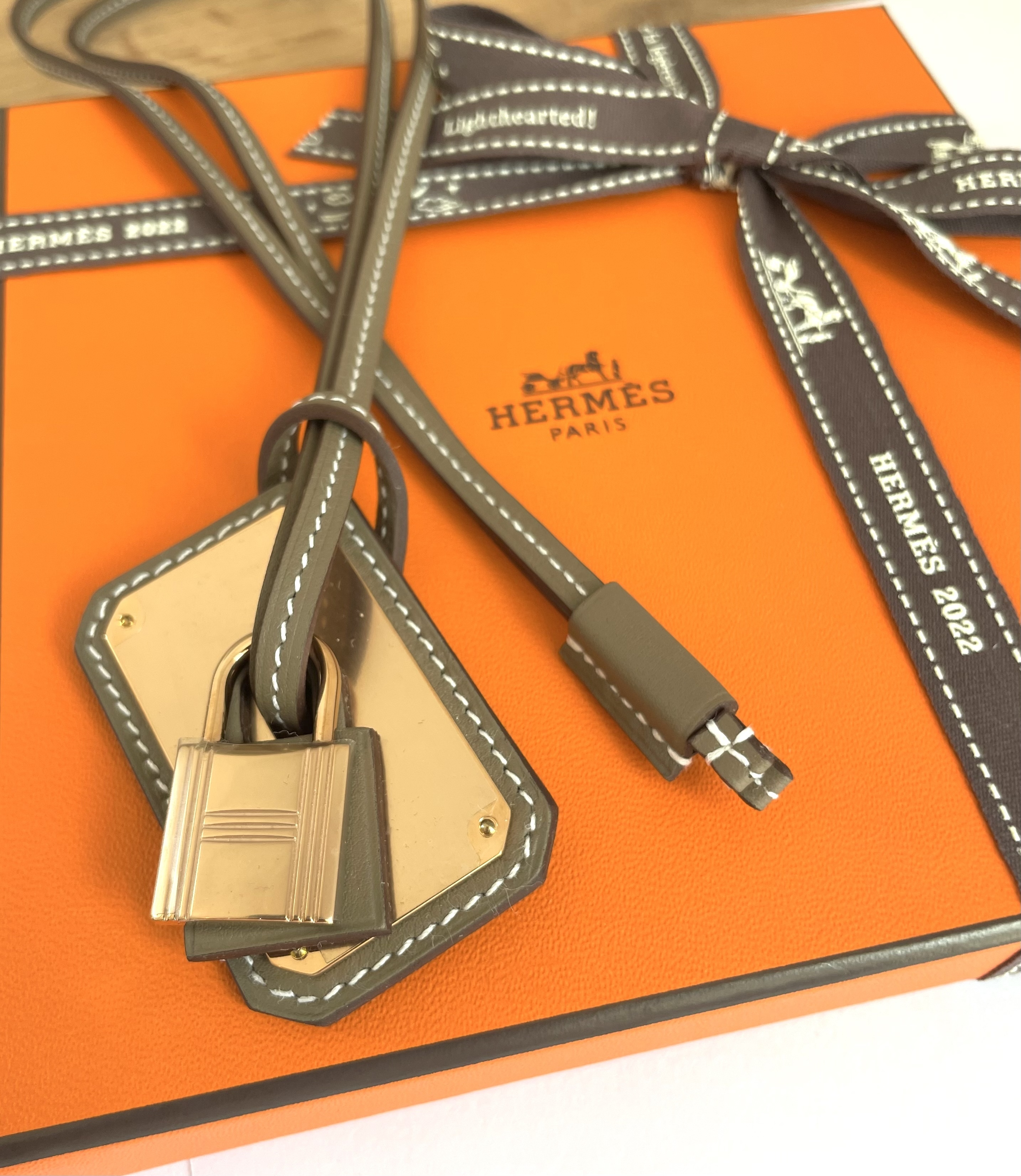【HERMES】★Pendentif O'Kelly, grand modele ネックレス