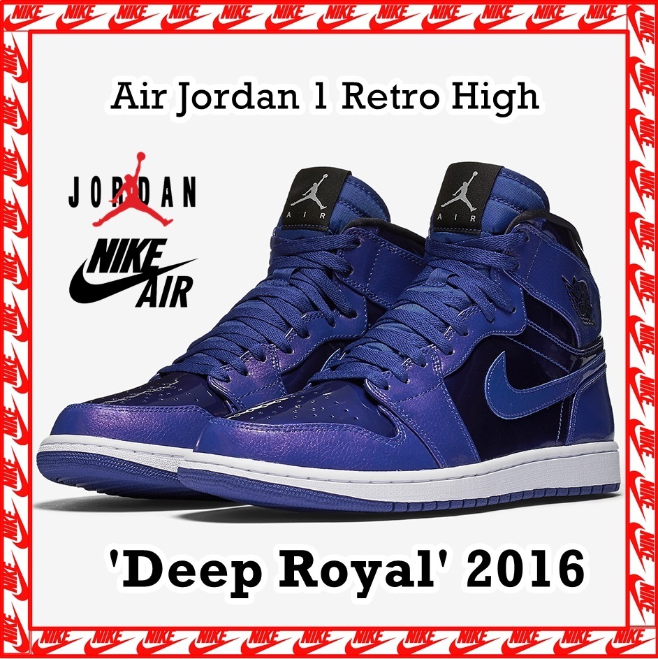 スニーカー NIKE Air Jordan 1 Retro High 'Deep ' AW FW 16 2016