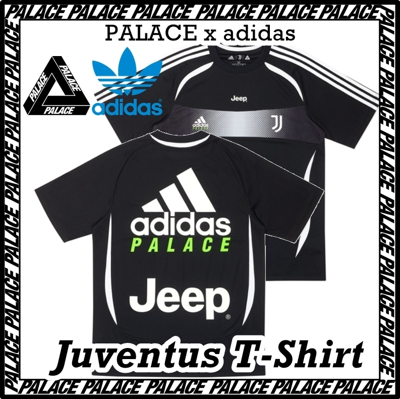 Tシャツ・カットソー Palace x adidas Palace Juventus T-Shirt Black AW FW 19 2019