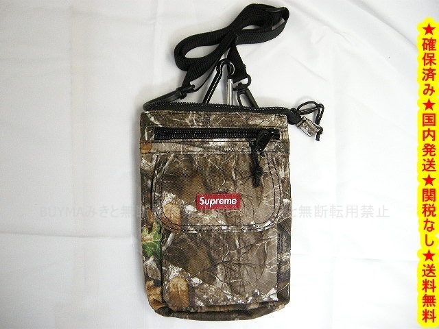 19AW◆手元に在庫有◆関税なし国内発Supreme shoulder bagカモus