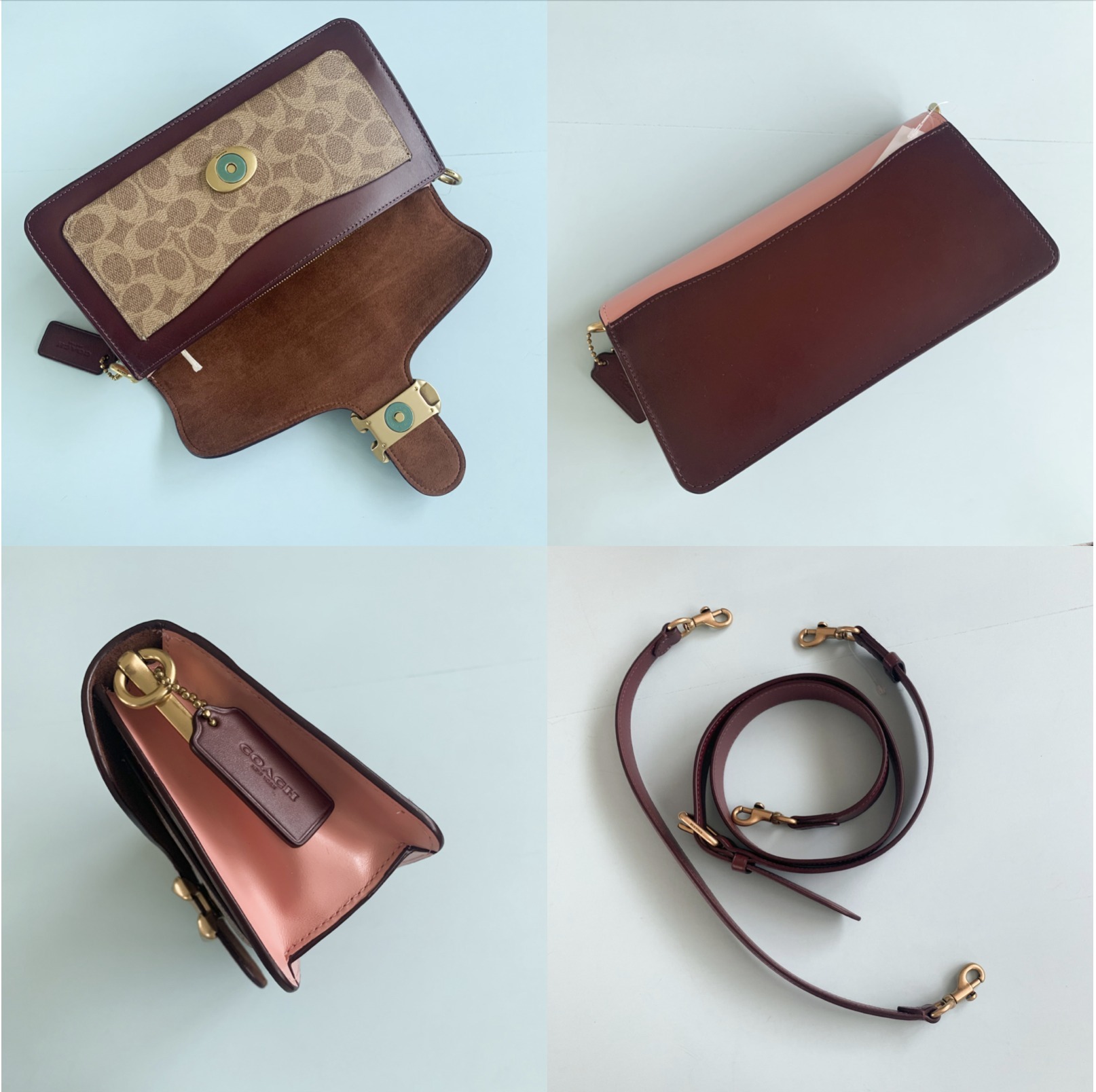 【COACHブティック】●在庫限定SALE！●タビー 26 シグネチャー タビー ショルダー バッグ 26・シグネチャー キャンバス