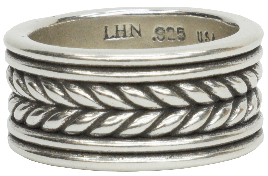 LHN Jewelry ハンドメイド rope band リング シルバー 米国製