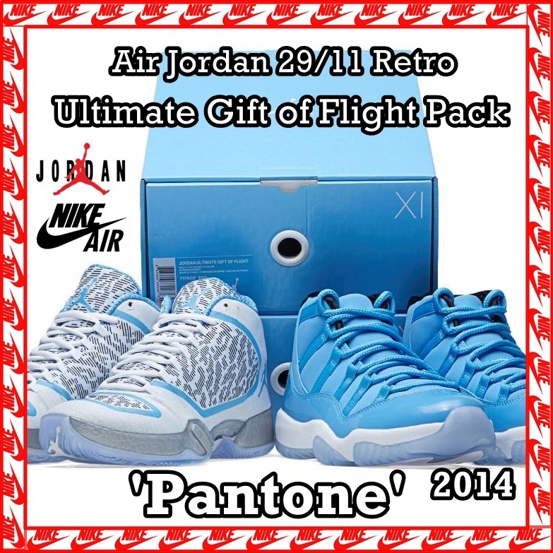 スニーカー Air Jordan 29 11 Retro Ultimate Gift of Flight Pack Pantone