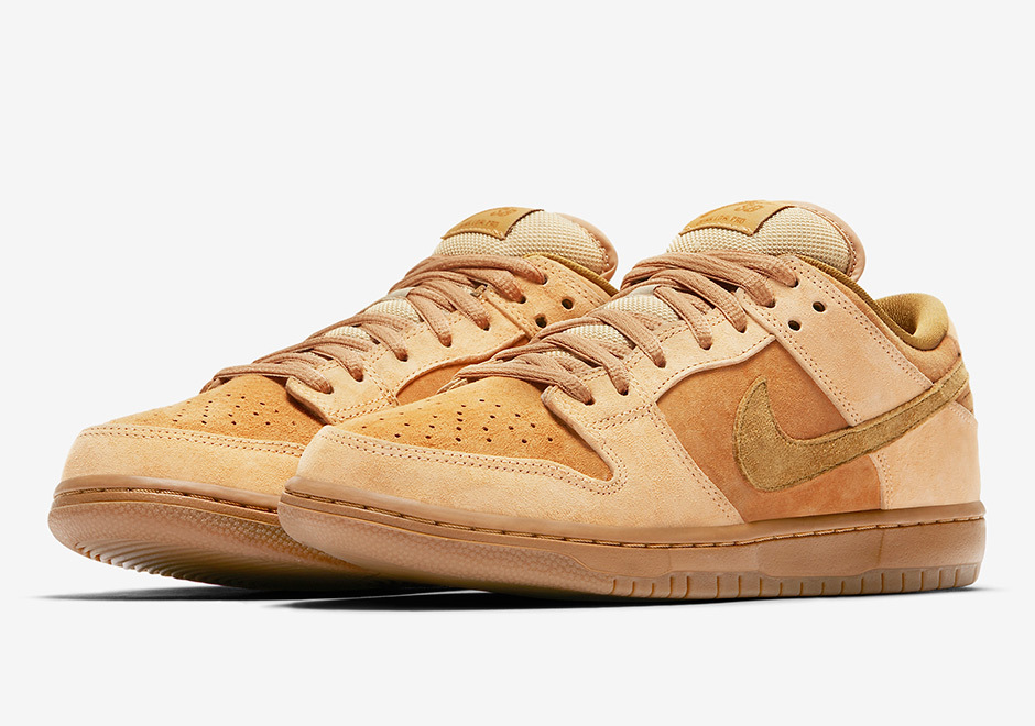 スニーカー Nike SB Dunk Low 'Reverse Reese Forbes \"Wheat\" SS 17 2017