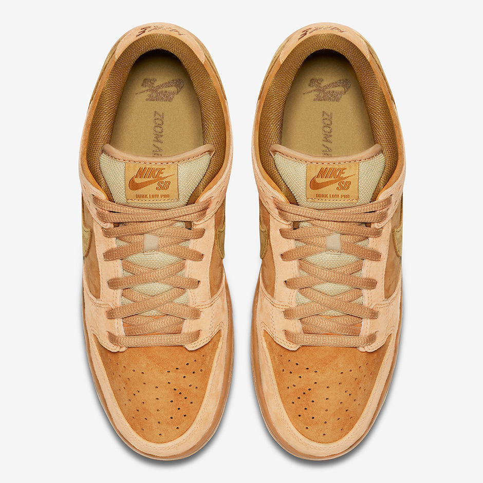 スニーカー Nike SB Dunk Low 'Reverse Reese Forbes \"Wheat\" SS 17 2017
