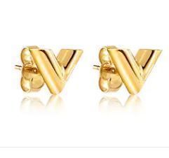 人気!【Louis Vuitton 】スタッズ イヤリング・エセンシャル V (Louis