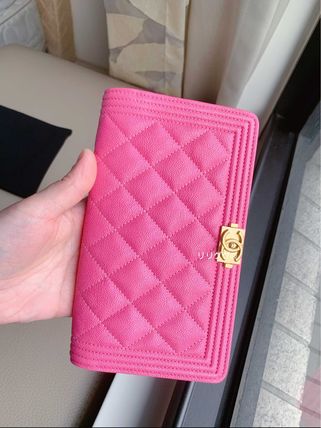 CHANEL 長財布 (シャネル)A80585☆ボーイ ロング フラップ ウォレット財布