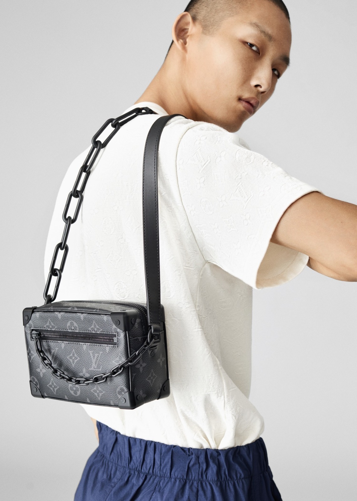 Louis Vuitton MONOGRAM 2019 SS Mini soft trunk (M44735)