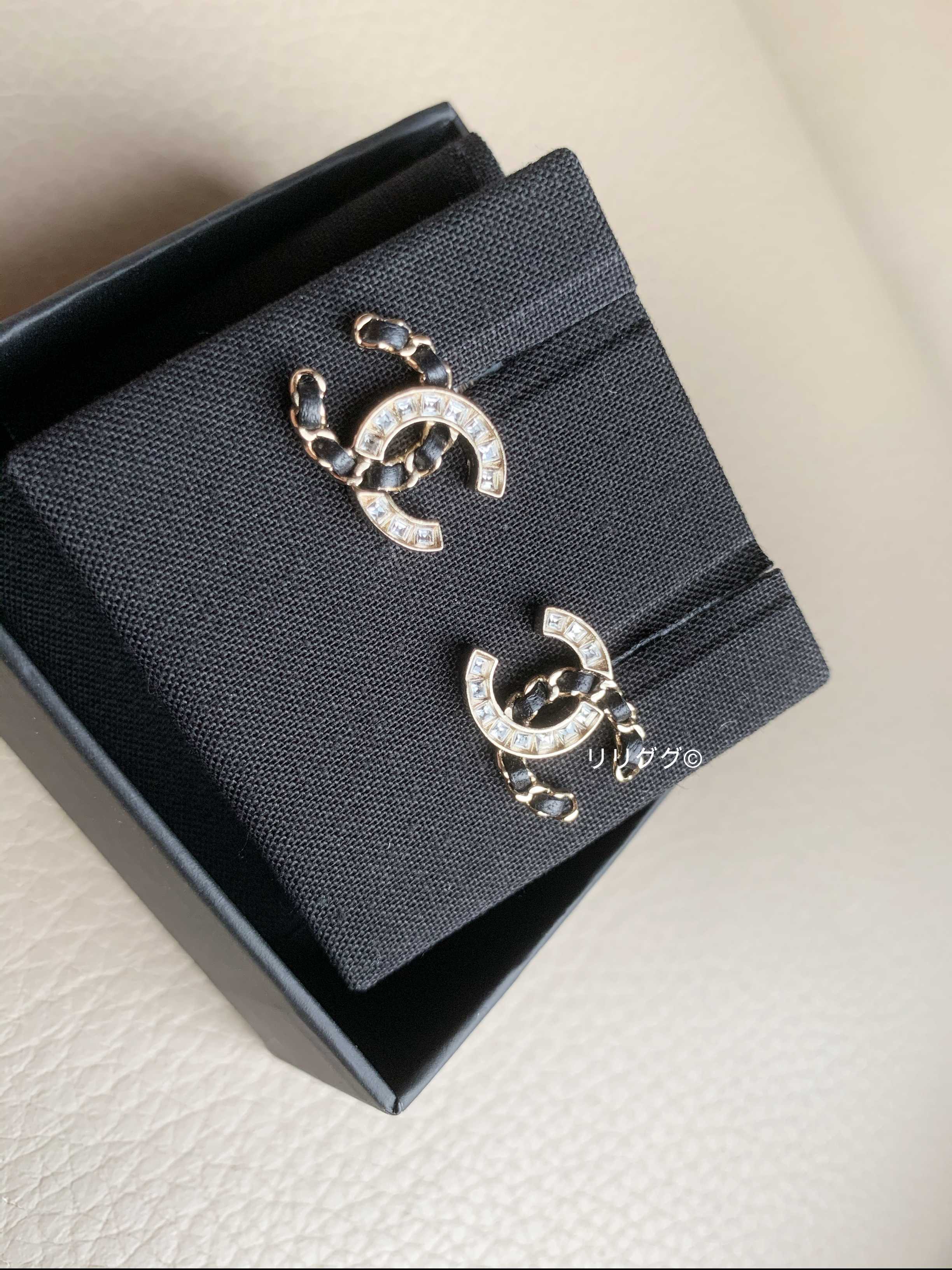 (シャネル)AB3050☆CCロゴキラキラ☆ピアス シャネル)AB3050☆CCロゴキラキラ☆ピアス