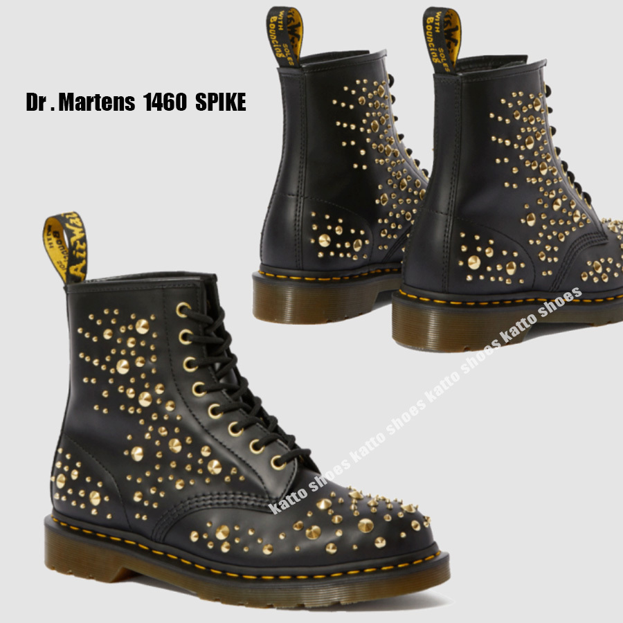 Dr Martens★限定★1460 SPIKE 8EYE BOOT★スタッズ★8ホール