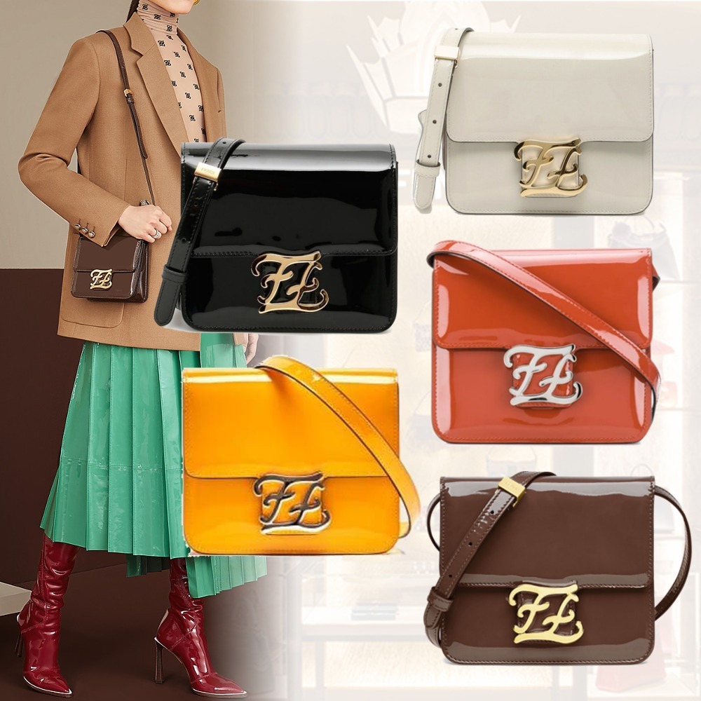 人気商品!! FENDI カーリグラフィ ショルダーバッグ 2WAY - 通販