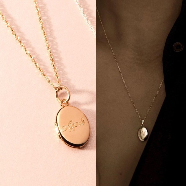 カスタマイズ可【catbird】14K Dollhouseロケットネックレス