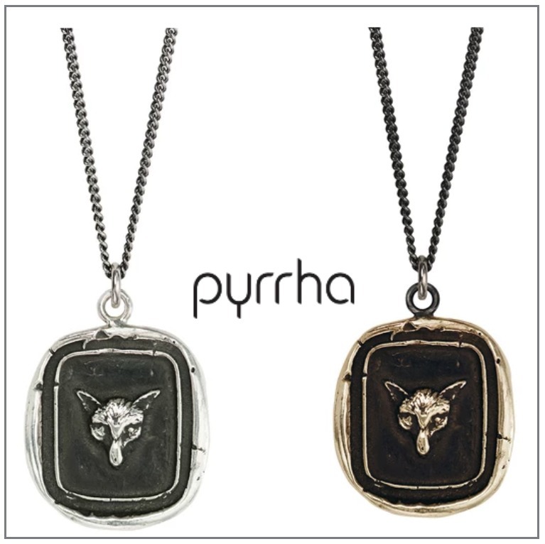 海外セレブ着用有名ブランド【pyrrha】FOX ネックレス