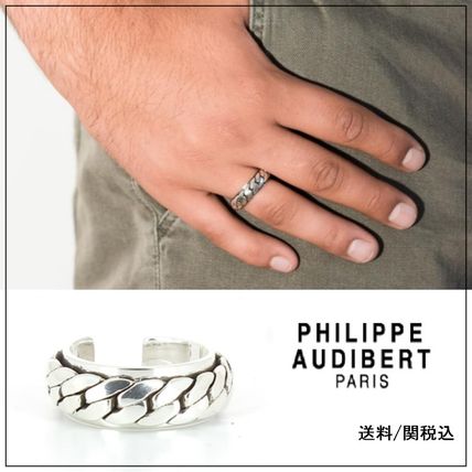 Philippe Audibert 指輪・リング 【Philippe Audibert】SALOME 縄編み風 シルバー メタル リング