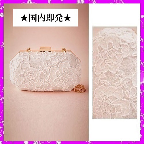 国内即発！日本未入荷★BHLDN限定/ビーズ花刺繍クラッチバッグ