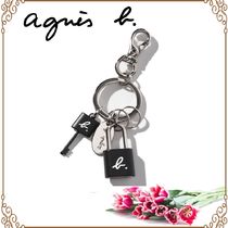 人気☆国内発【agnes b.】 鍵デザインキーホルダー (Agnes b