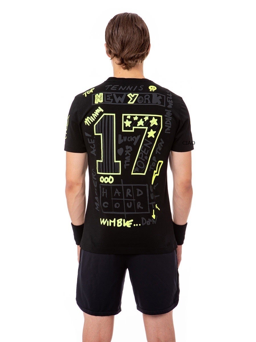 Tシャツ・カットソー Hydrogen TENNIS GRAFFITI T-SHIRT 2020 Hydrogen TENNIS GRAFFITI T-SHIRT 2020 (Hydrogen/Tシャツ