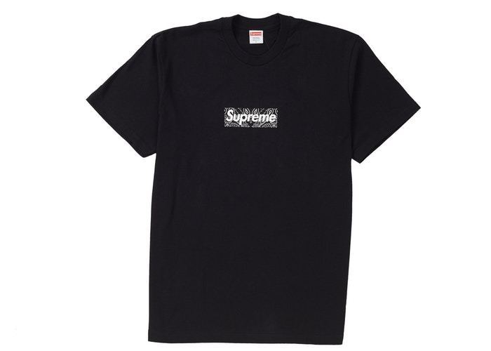 Tシャツ・カットソー Supreme / Bandana Box Logo Tee Black