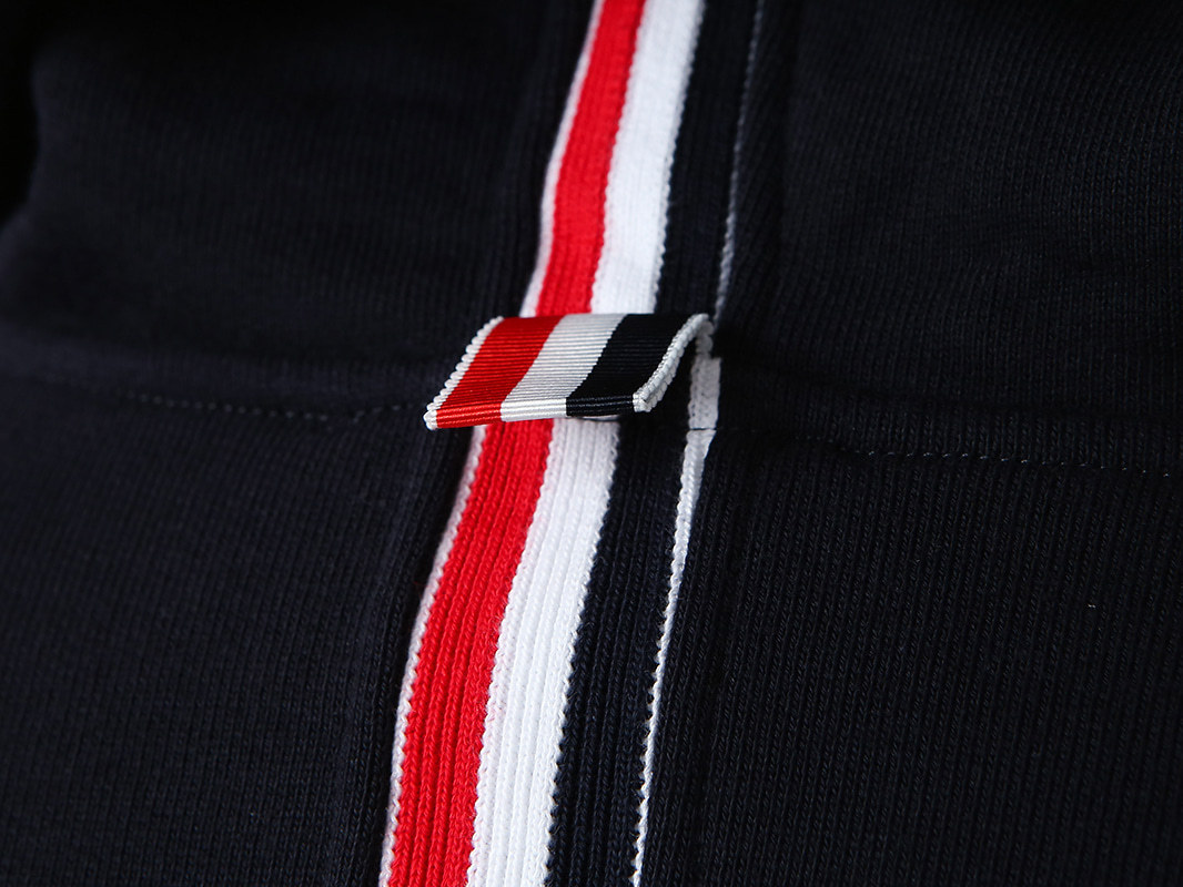 (トムブラウン) THOM BROWNE HOODIE MJT086A 03377 Classic Loopback Stripe Hoodie | Thom Browne