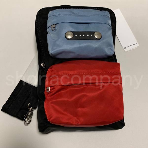 【関税込】MARNI マルニ◆カラーブロック ワンショルダーバッグ