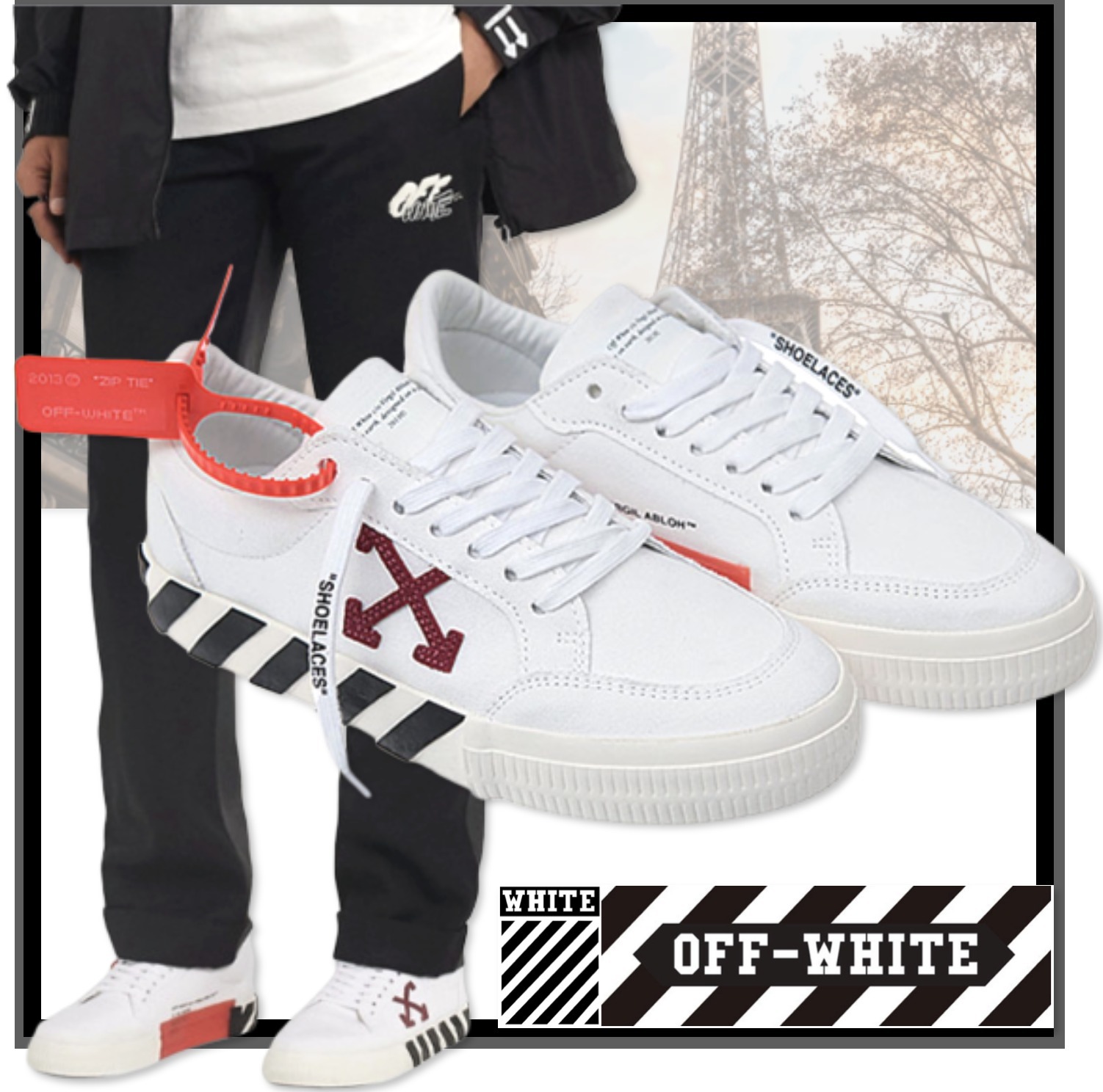 【再入荷】 ★送料・関税込★オフホワイト スニーカー OFF-WHITE★VULC スニーカー 【再入荷】 ★送料・関税込★オフホワイト スニーカー OFF-WHITE★VULC スニーカー