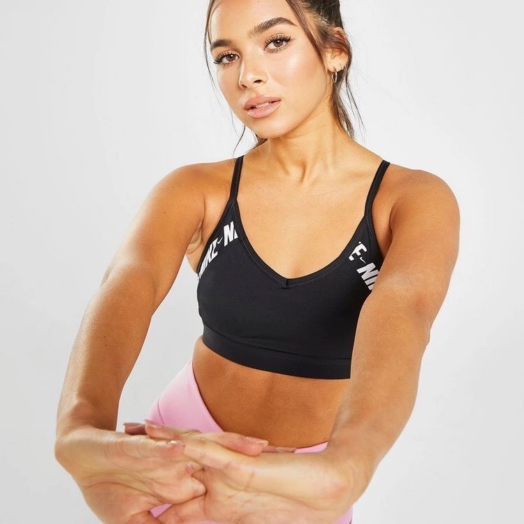 Nike フィットネストップス NIKE/ナイキ ロゴテーピング トレーニングブラ Indy(9)
