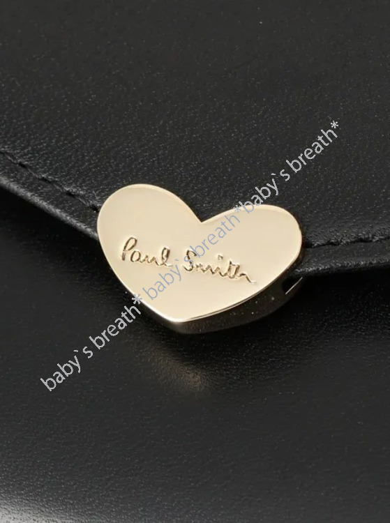 大人気★Paul Smith ラブレター 長財布★ハートモチーフ 上品 国内即発☆Paul Smith】ギフトにも♪ラブレター ハート 長財布