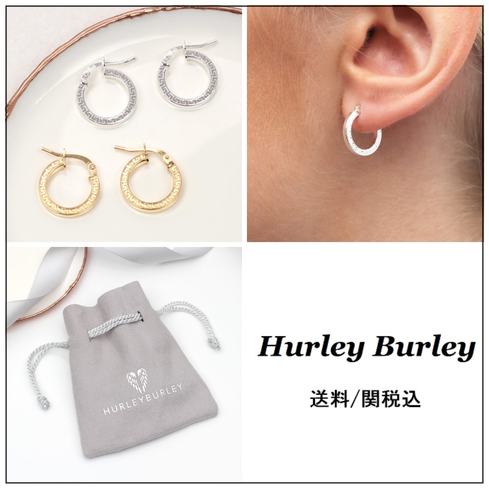 【HURLEY BURLEY】人気！アステカ フープ ピアス 2カラー ♪