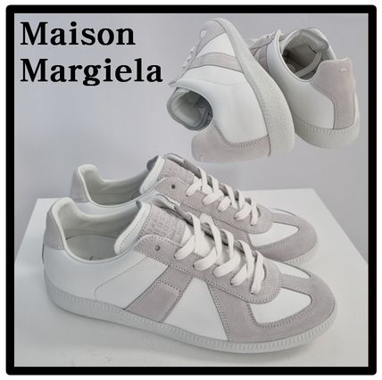 【新品未使用】 Maison Margiela メゾンマルジェラ メンズ 靴 REPLICA LOW TOP MM ICONS MENS SHOES S57WS0236-P1895 【40：EU40/JP25】