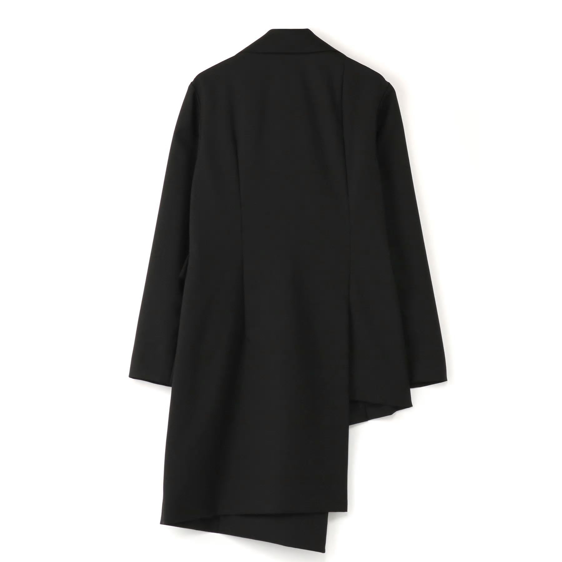 Yohji Yamamoto ジャケットその他 Yohji Yamamoto 定番ギャバアシメトリージャケット(2)