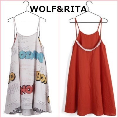 NEW!人気のWOLF&RITA Assuncaoかわいいサロペットワンピース