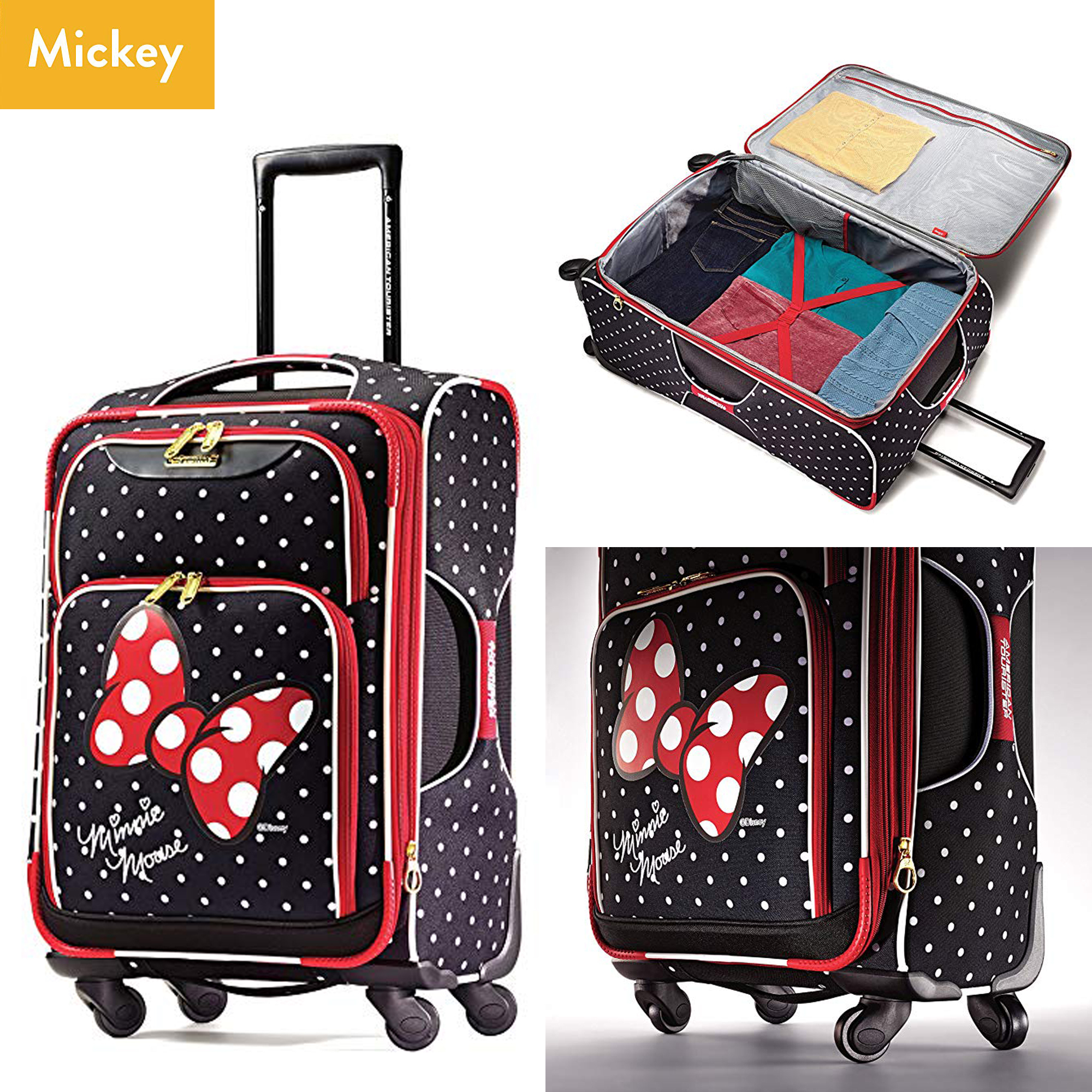 【American Tourister】Disney キャリー Minnie Red 21インチ
