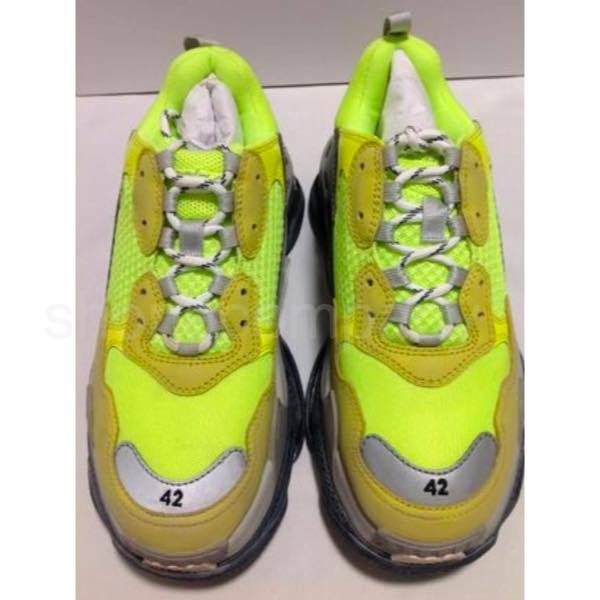 【即発送】◆BALENCIAGA◆トリプルS トレーナー 27.5cm イエロー