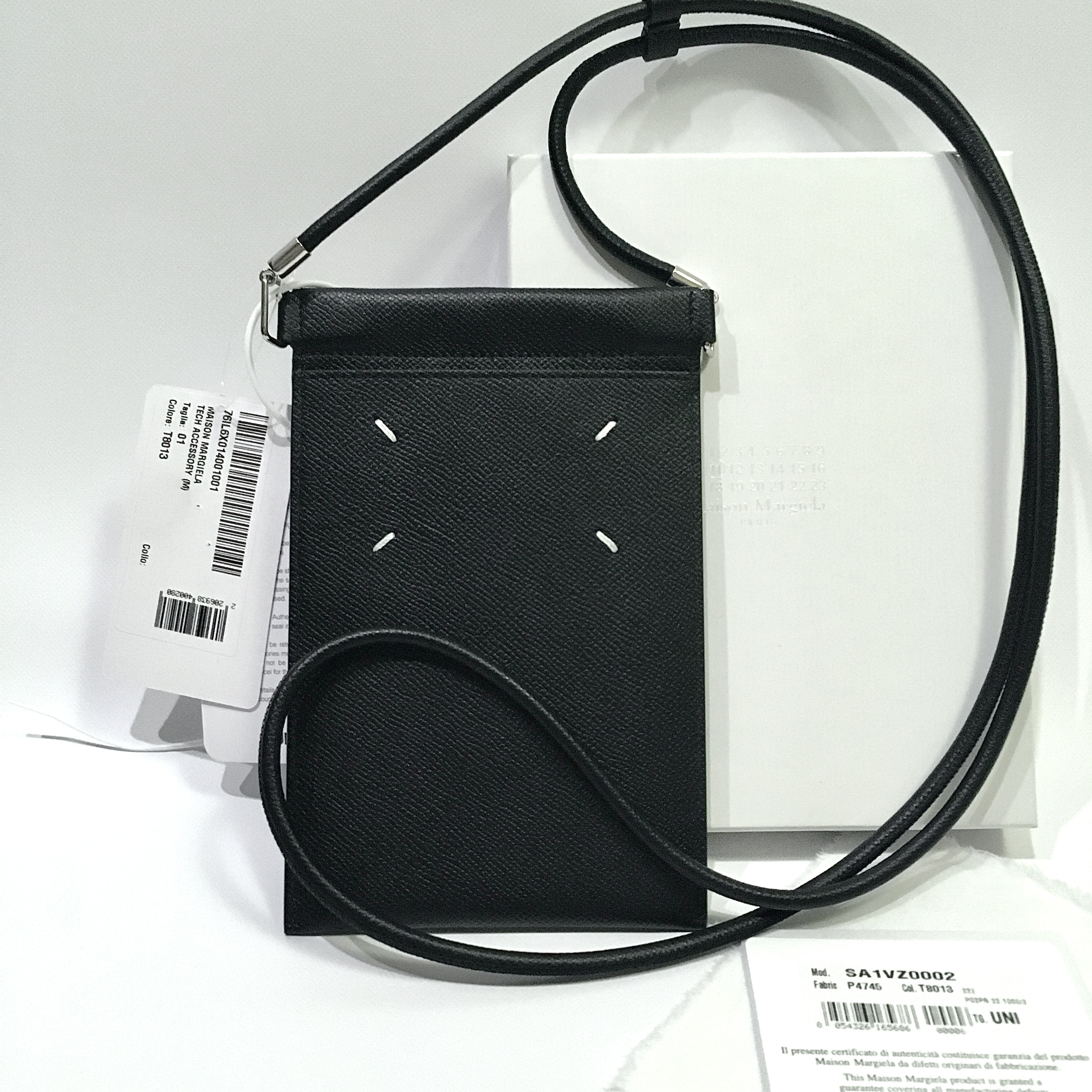 Maison Margiela Grainy Leather Document Holder ネックポーチ Maison Margiela Grainy Leather Document Holder ネックポーチ