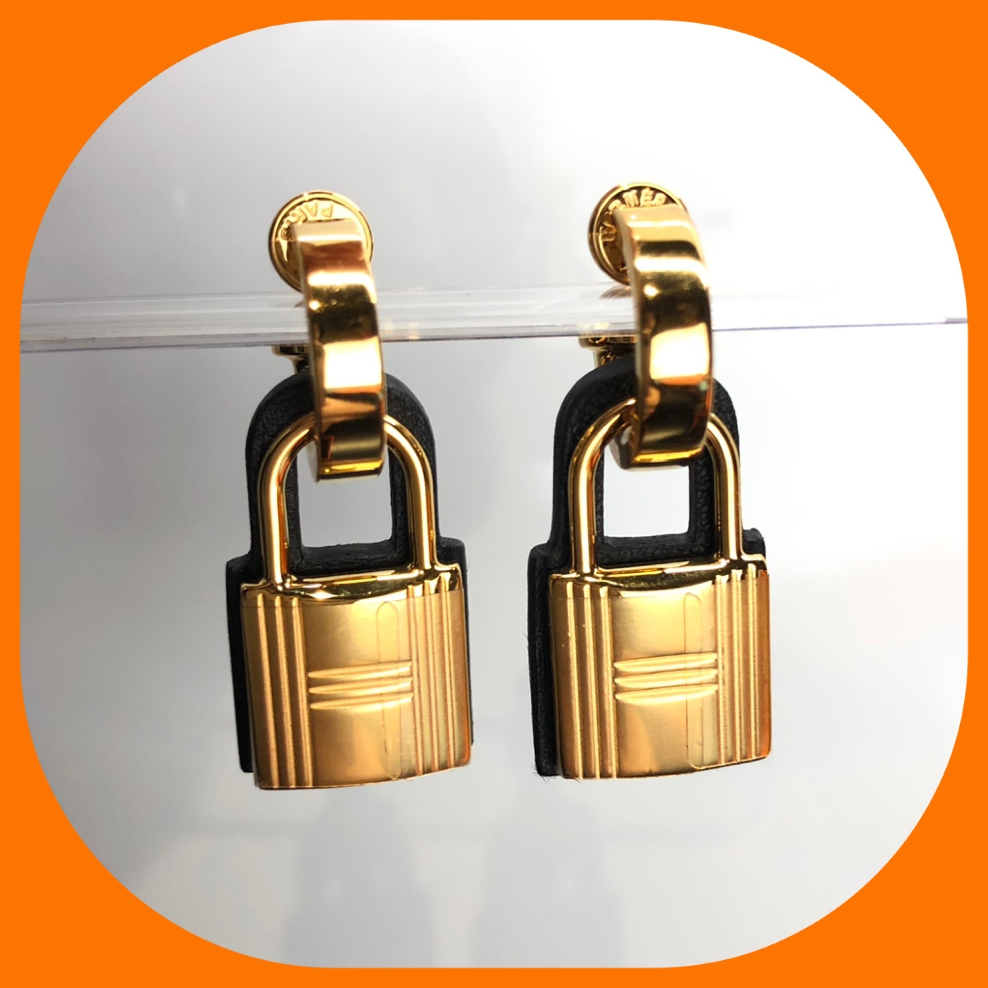 プレゼントに最適☆国内発送 HERMES ピアス オーケリー